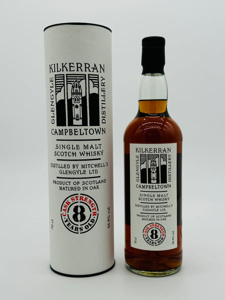 Kilkerran 8 Year Old Cask Strength 2021 / 56.9% (700ml)