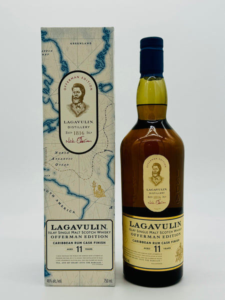 Lagavulin Offerman Edition 11 Year Old Caribbean Rum Cask Finish (750ml)
