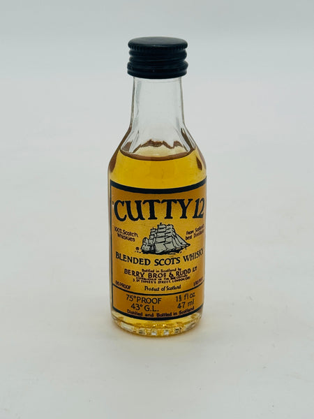 Cutty 12 Bottled 1970s-1980s (50ml)
