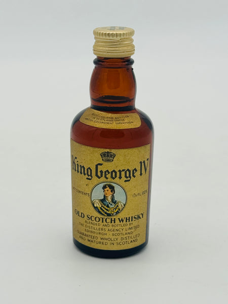 King George IV Scotch Whisky 1980s (50ml) #1