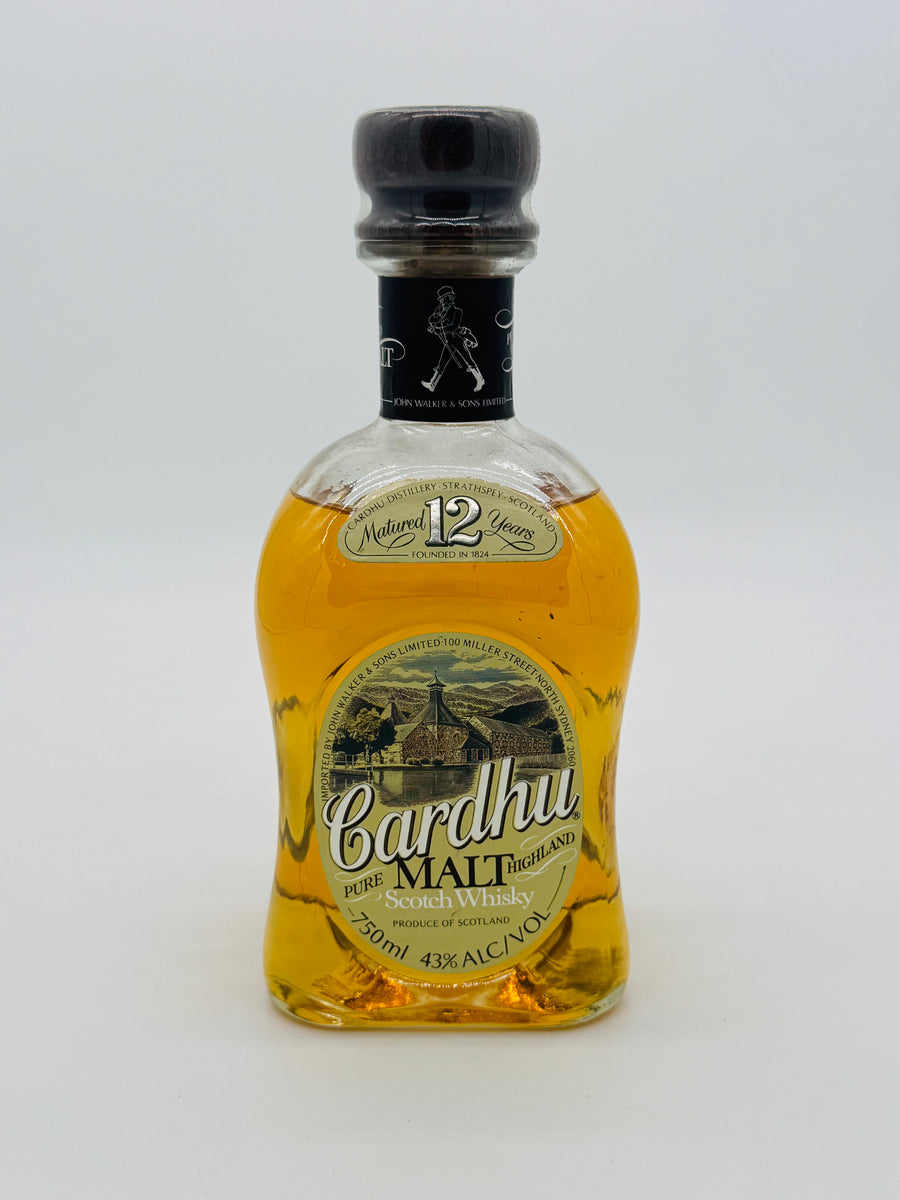 Cardhu 12 Year Old John Walker and Sons 1980s (750ml) – Whisky Trade