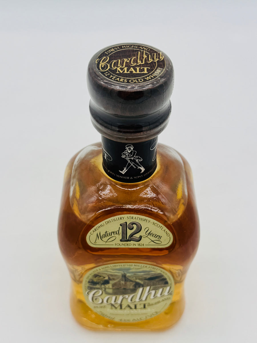 Cardhu 12 Year Old John Walker and Sons 1980s (750ml) – Whisky Trade