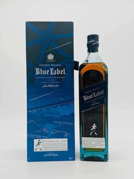 Johnnie Walker Blue Label - CITY OF THE FUTURE - SINGAPORE 2220 EDITION 40% (1000ml)