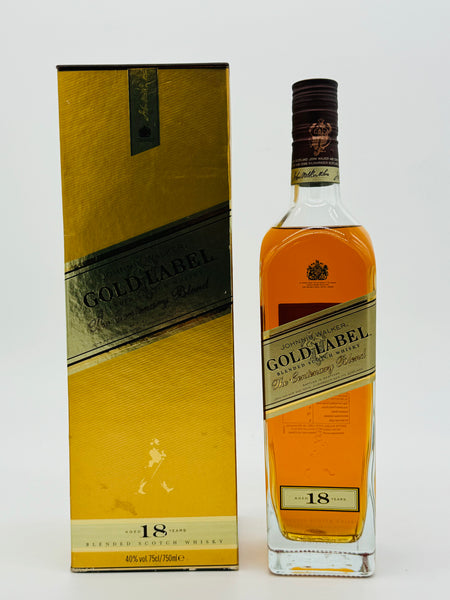 Johnnie Walker Gold Label Centenary Blend 18 Year Old / Striding Man Society (750ml)