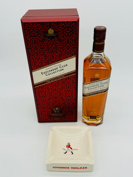 Johnnie Walker Explorers' Club Collection - The Royal Route (1000ml) + Free antique Ashtrays
