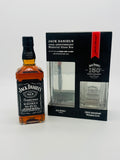 Jack Daniels 150th Anniversary Gift Pack 1 Glass (700ml)