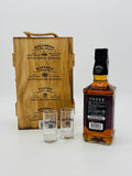 Jack Daniel's 150th Anniversary in Wooden Box and 2 glasses (500ml)