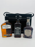 Jack Daniels Family Of Fine Whiskey in Wooden Box (2^700ml, 1^750ml)