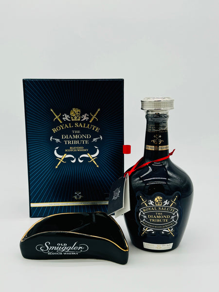 Chivas Royal Salute 21 Year Old The Diamond Tribute (700ml) + Free Ashtrays