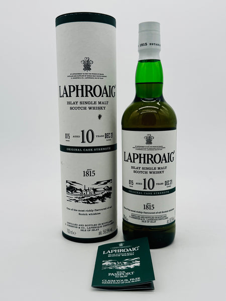 Laphroaig 10YO Cask Strength Batch 15 Dec 2021 (700ml)