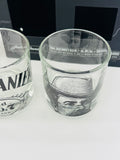 Jack Daniel's Old No. 7 gift set with two rocks glasses (700ml)