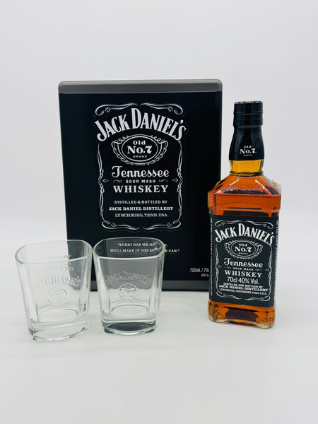 Jack Daniels 150th Anniversary Gift Pack 2 Glasses (700ml) #1