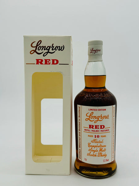 Longrow Red 10 Year Old Refill Malbec (700ml)