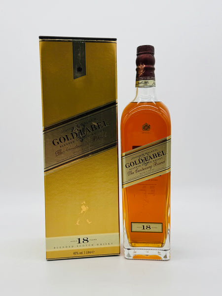 Johnnie Walker Gold Label The Centenary Blend 18 Year Old Blended Scotch Whisky (1000ml)