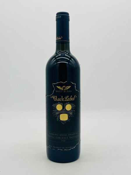 Wolf Blass Black Label Cabernet Sauvignon Shiraz 2001 (750ml)