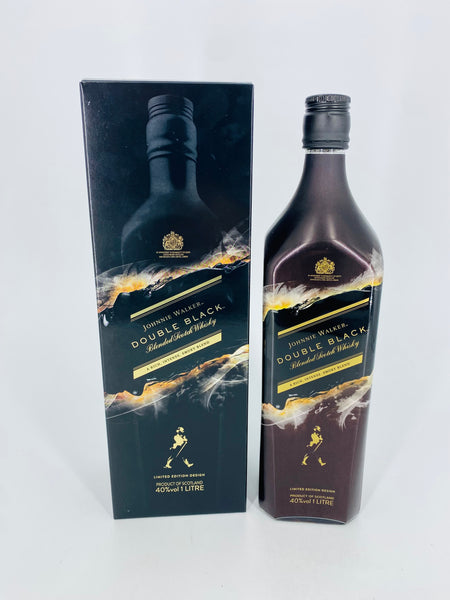 Johnnie Walker Double Black - Limited Edition Design Created By Mattia Biagi (1L)
