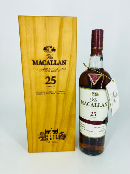 Macallan 25YO Sherry Oak 2011 Release (700ml)