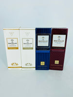 Macallan Amber, Gold, Estate Reserve & Whisky Maker's Edition (4 x 50ml)