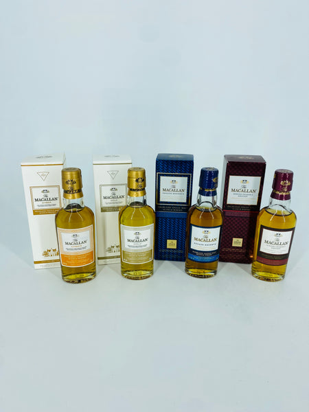 Macallan Amber, Gold, Estate Reserve & Whisky Maker's Edition (4 x 50ml)