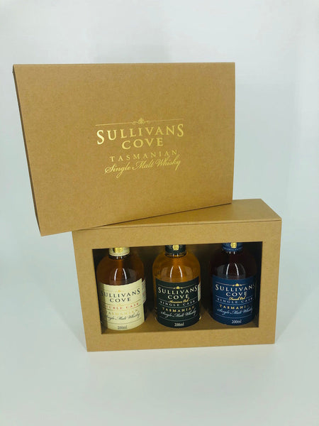 Sullivans Cove - Whisky Trio Pack Edition #1, Bottles No. #1s (3 x 200ml)