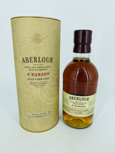 Aberlour A’bunadh Cask Strength Batch No. 64 (700ml)