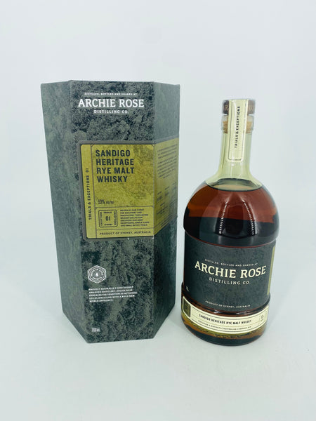 Archie Rose Sandigo Heritage Rye Malt (700ml)