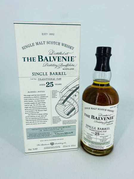 Balvenie 25YO Single Barrel Traditional Oak (700ml)