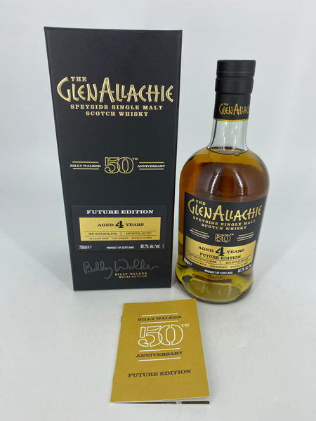 GlenAllachie 4YO 50th Anniversary Future Edition (700ml)
