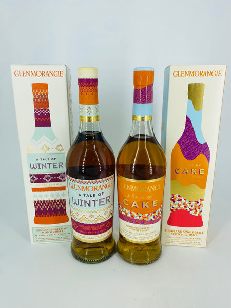 Glenmorangie A Tale Of Winter + Cake Limited Editions (2 x 700ml)