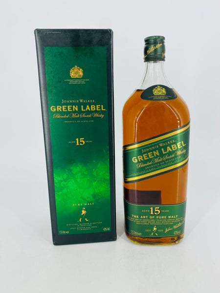 Johnnie Walker Green Label 15YO - The Art Of Pure Malt (1.5L)