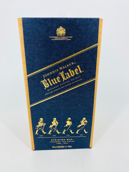 Johnnie Walker Blue Label Striding Man Through The Years (4 x 200ml)