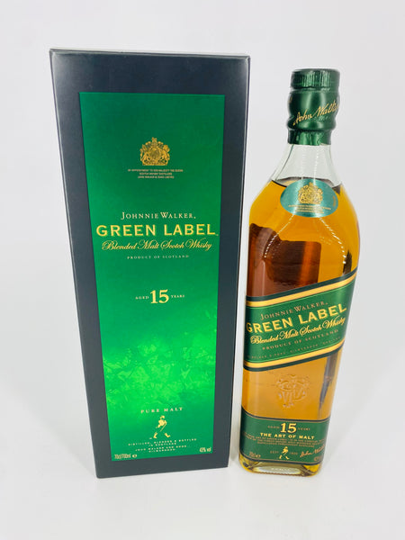 Johnnie Walker Green Label 15YO Pure Malt Discontinued (700ml)