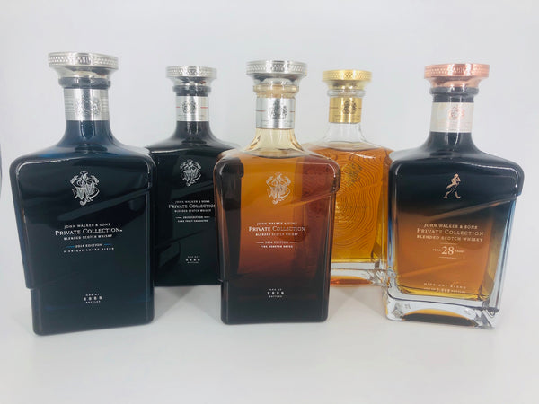 John Walker & Sons Private Collection (5 x 700ml)