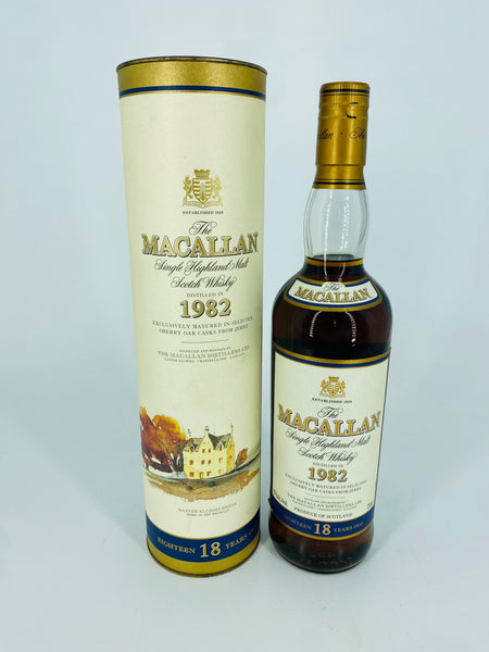 Macallan 1982 Sherry Oak 18YO (700ml)
