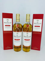 Macallan Classic Cut 2020 & 2021 Editions (2 x 700ml)