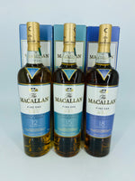 Macallan Fine Oak 12YO, 15YO & 18YO (3 X 700ml)