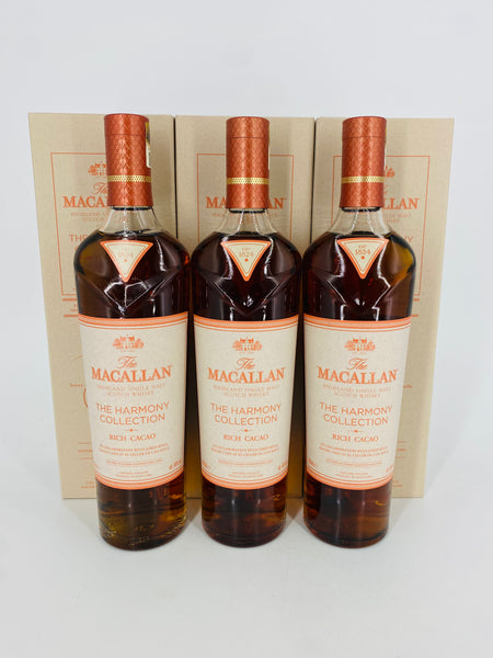 Macallan Harmony Collection Rich Cacao (3 x 700ml)