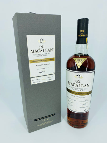 Macallan Exceptional Single Cask 2018 Cask 01 (700ml)