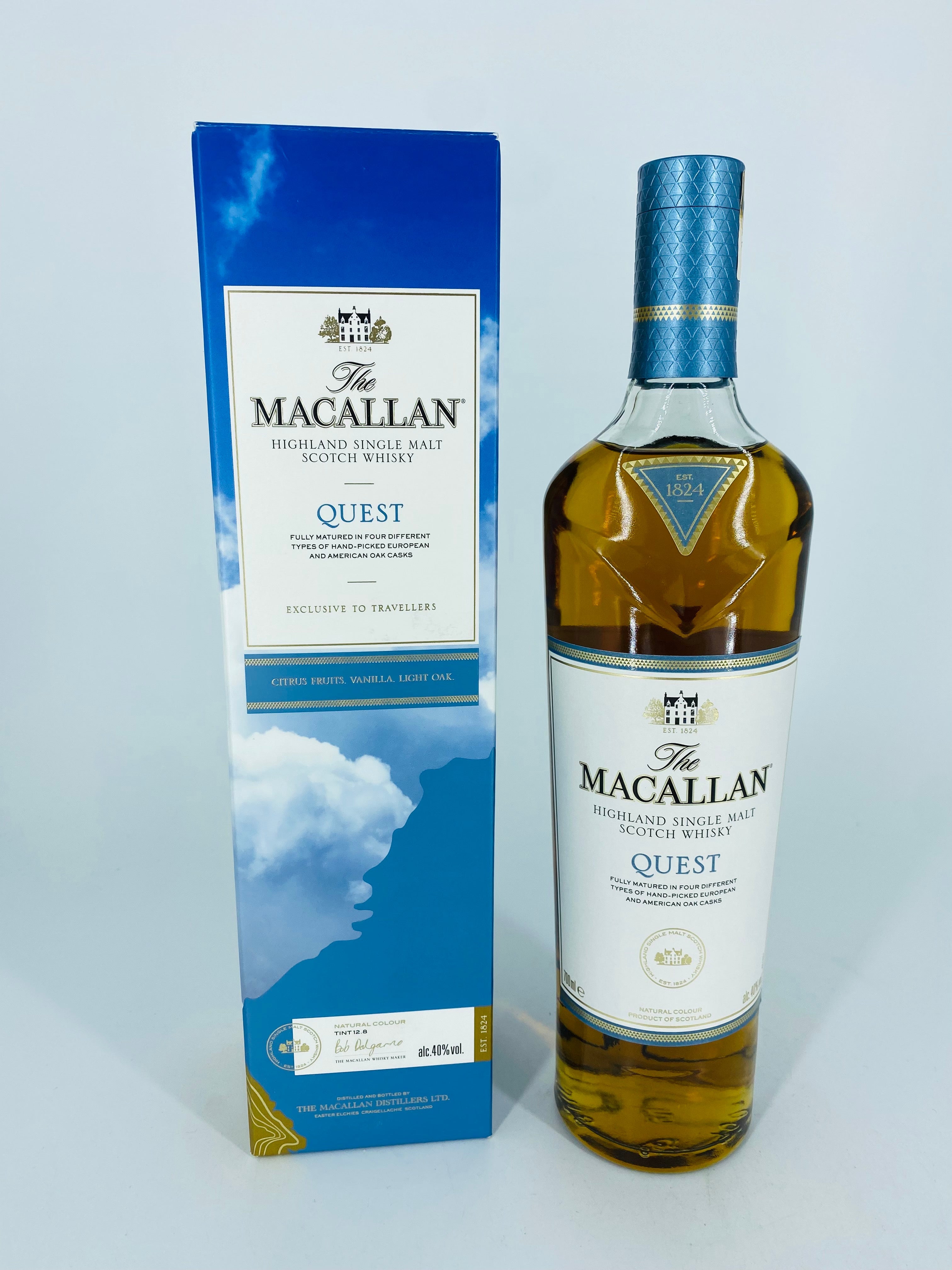 ウイスキー The Macallan Quest 700ml The Macallan Quest Scotch Whisky 700mL – Uptown Liquor