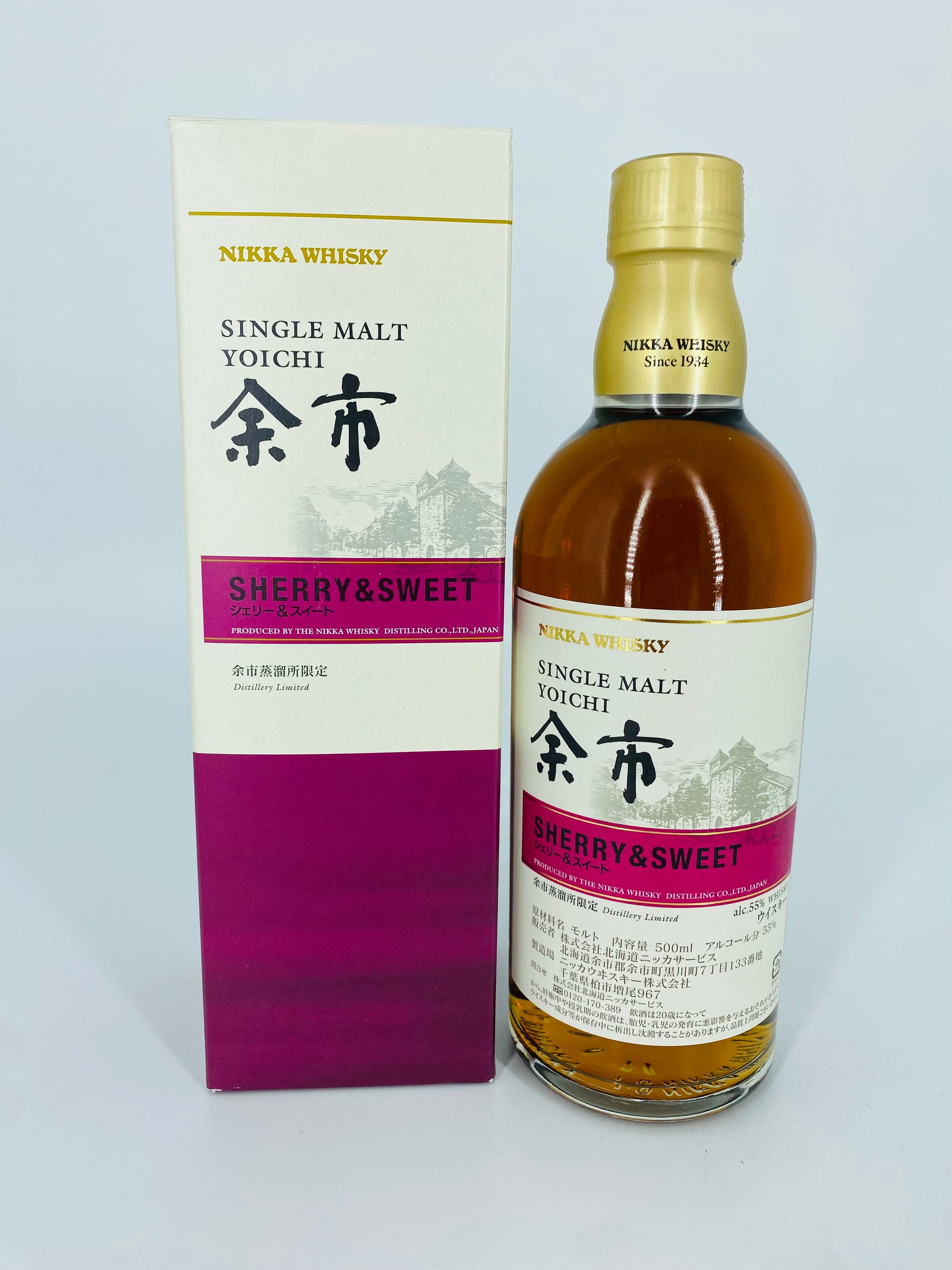NIKKA SINGLE MALT 余市SHERRY & SWEET 500ml Amazon.co.jp: ニッカ シングルモルト余市 シェリー＆スイート Nikka