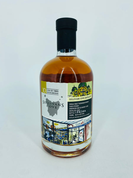 Sullivans Cove - Casa De Vinos Ten Years Anniversary TD0061 (700ml)