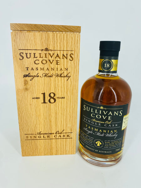 Sullivans Cove - Old & Rare American Oak USA RELEASE 18YO HH0120 (750ml)