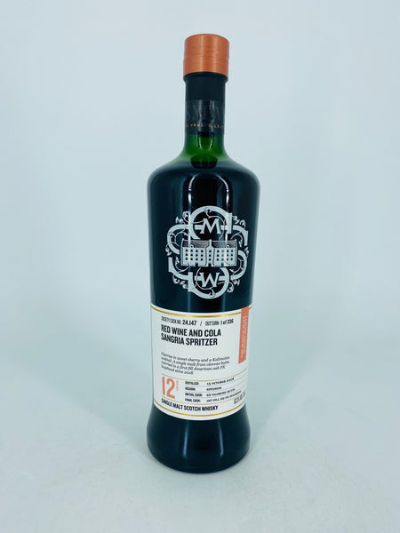 SMWS 24.147 Red Wine And Cola Sangria Spritzer (700ml)