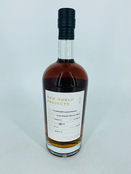 Starward New World Projects Pedro Ximinez Cask #3 (700ml)