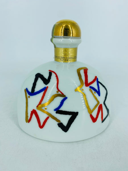 Suntory Whisky 90th Anniversary Keizo Saji Ceramic (720ml)
